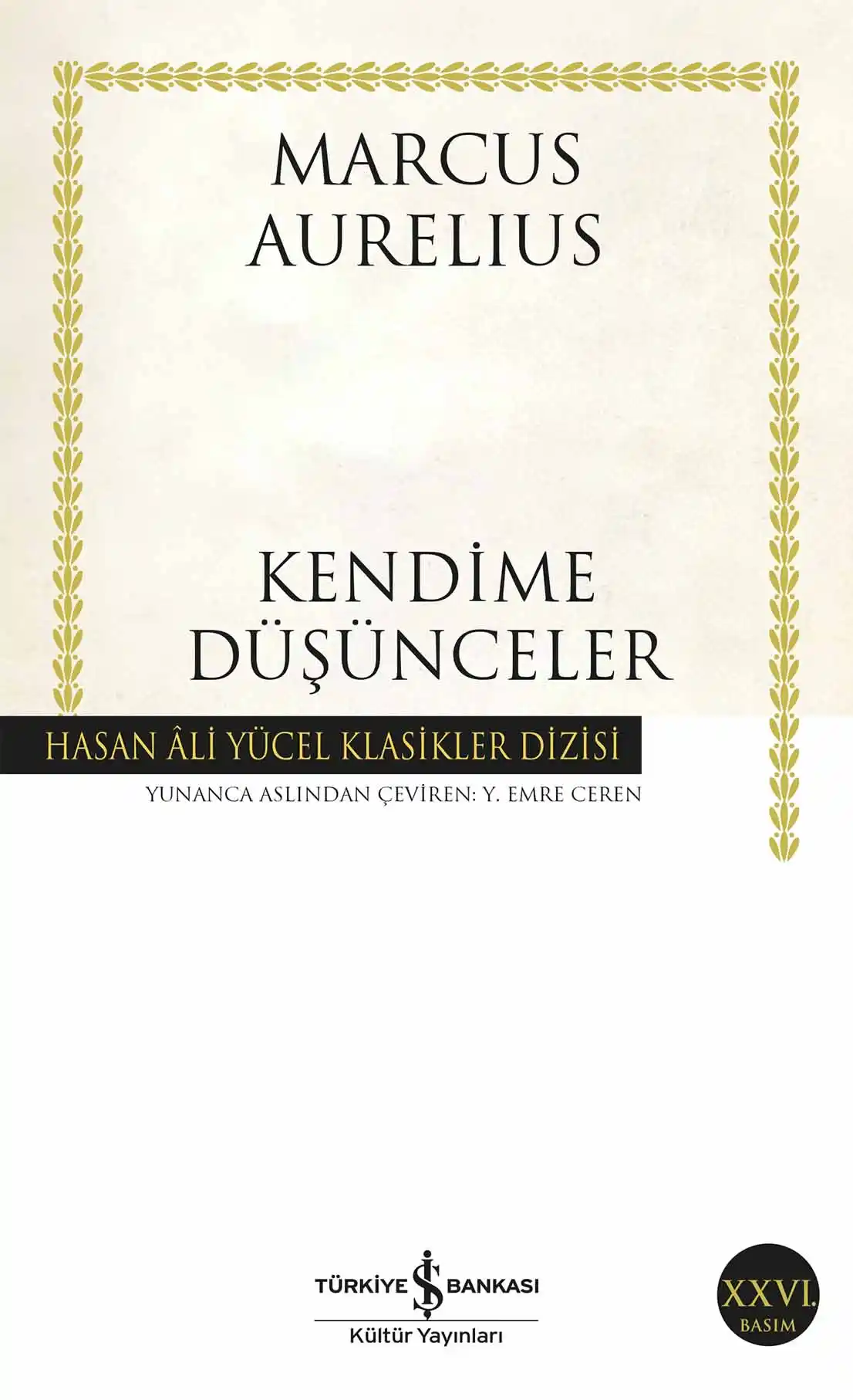 Düşünceler kitap kapağı